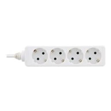 INLINE - Steckdosenleiste - Wechselstrom 230 V - 3500 Watt - Ausgangsanschlüsse: 4