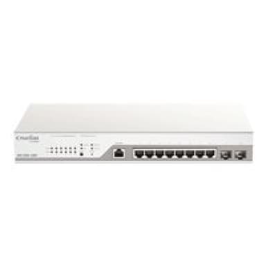D-LINK Nuclias Cloud Managed 10-Port Layer2 PoE+ Gigabit Switch