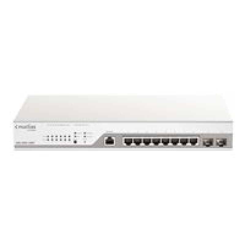 D-LINK Nuclias Cloud Managed 10-Port Layer2 PoE+ Gigabit Switch