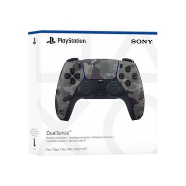 SONY PS5 DualSense Wireless Controller grey camouflage