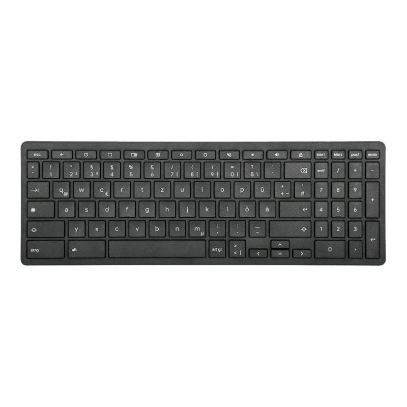 TARGUS AKB872 Tastatur DE-Layout, antimicrobial, Bluetooth, Scissor-Key, schwarz