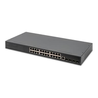 DIGITUS 24 Port GE 4 SFP+ UPLINK L3 Switch 24 Port 10/100/1000+4SFP+ UPLINK Switch