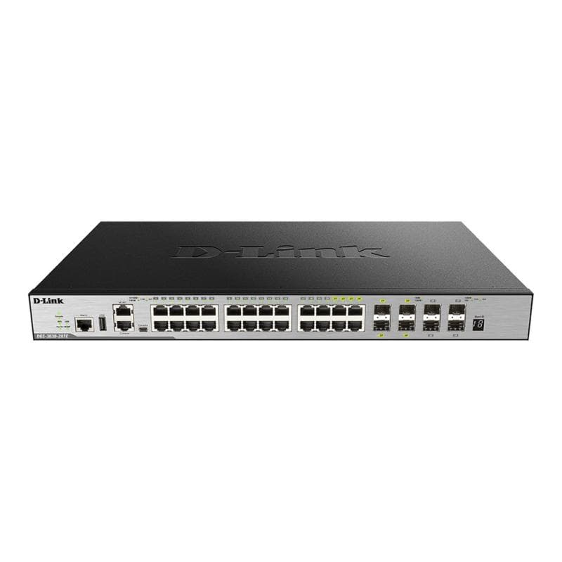 D-LINK 28-Port Layer 3 Gigabit Stack Switch (SI), D-Link xStack