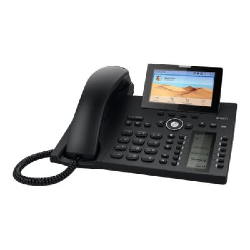 SNOM TECHNOLOGY SNOM D385N IP Telefon SIP VoIP kein integriertes Bluetooth