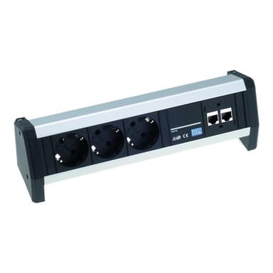 BACHMANN Desktop-Steckdosenleiste 4-fach