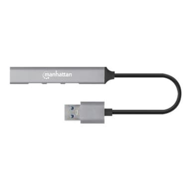 MANHATTAN 4Port USB-A Hub 3x480Mbit/s 1xGbit/s USB-A Stecker