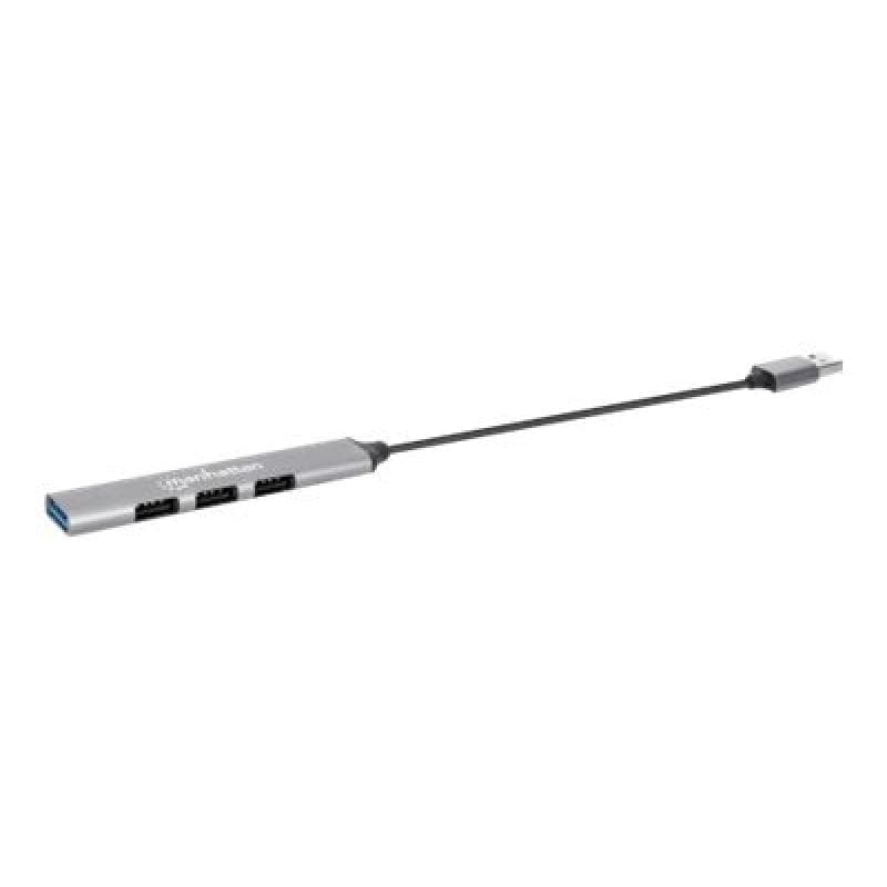 MANHATTAN 4Port USB-A Hub 3x480Mbit/s 1xGbit/s USB-A Stecker