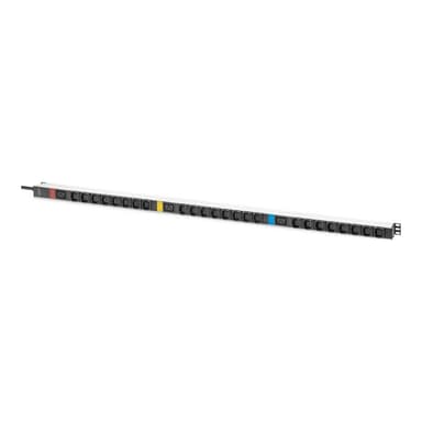 DIGITUS PDU 24xC13 3xC19 Ausgänge 230V/16A schwarz