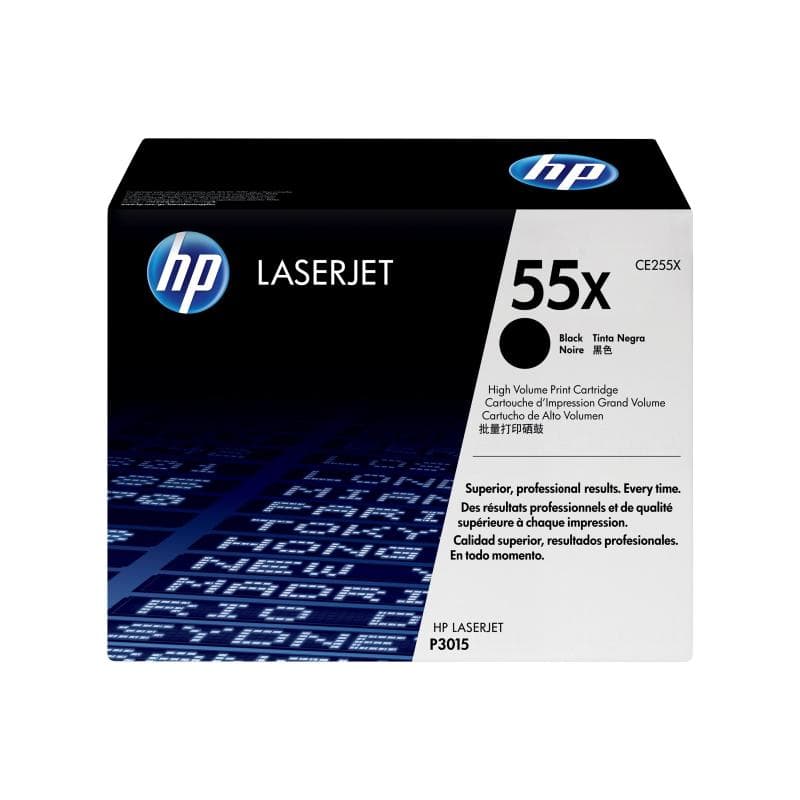 HP 55X Schwarz LaserJet Tonerpatrone (CE255X)