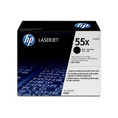 HP 55X Schwarz LaserJet Tonerpatrone (CE255X)