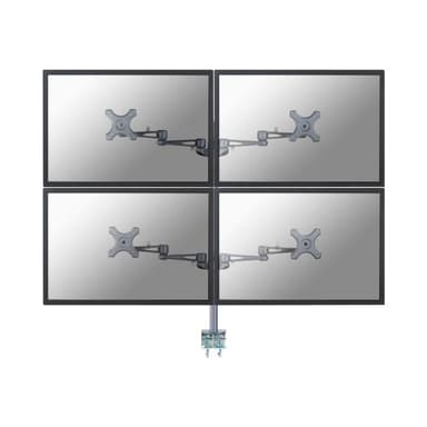 NEOMOUNTS Tischhalterung für vier Flachbildschirme bis 27″ (69 cm)