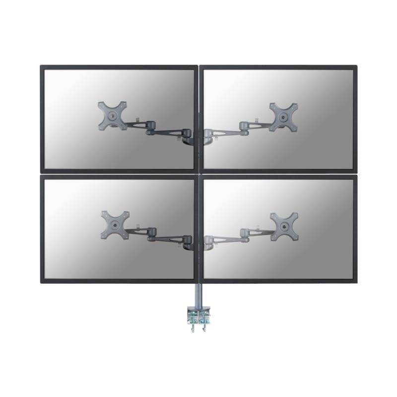 NEOMOUNTS Tischhalterung für vier Flachbildschirme bis 27″ (69 cm)