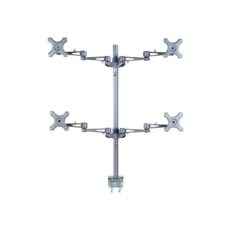 NEOMOUNTS Tischhalterung für vier Flachbildschirme bis 27″ (69 cm)