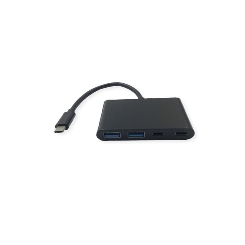 VALUE USB 3.2 Gen 1 Hub, 4fach (2x A+ 2x C), Typ C Anschlusskabel