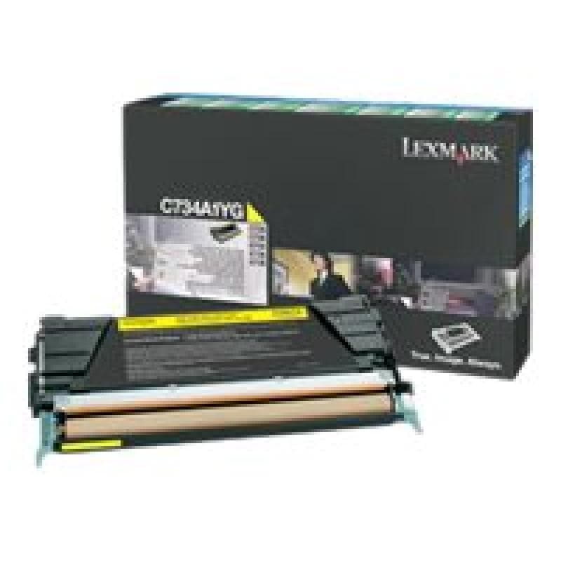 LEXMARK Gelb Tonerpatrone LCCP, LRP