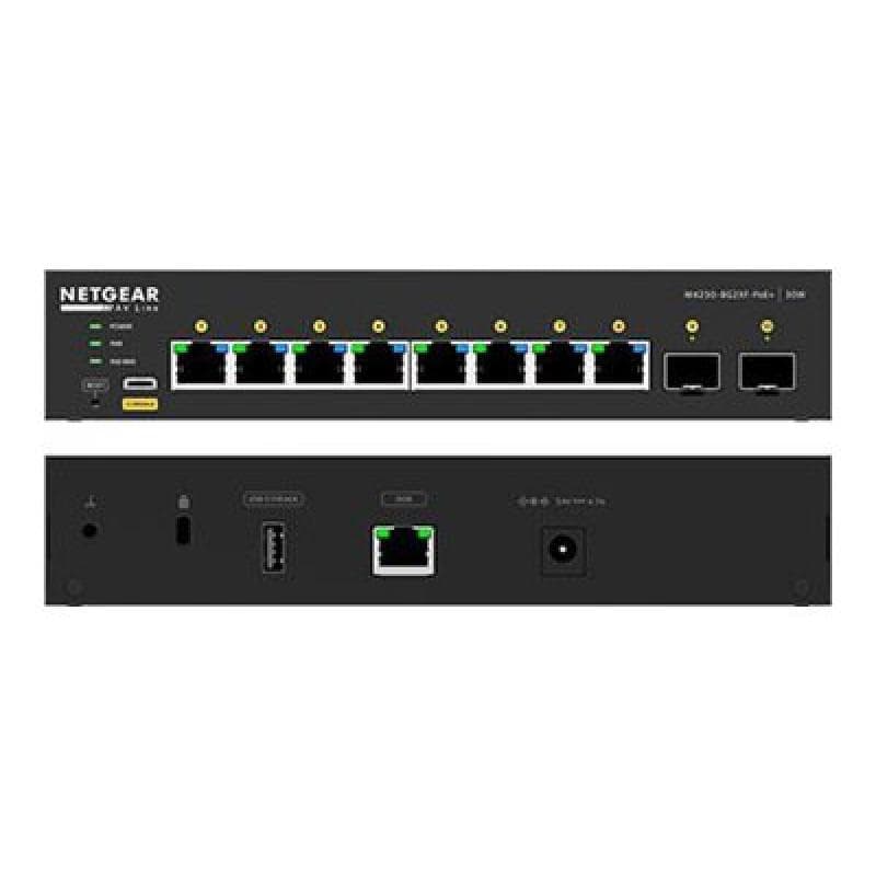 NETGEAR 10PT M4250-8G2XF-POE+ Managed Switch