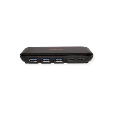 ROLINE USB 3.2 Gen 2 Hub, 7-fach (3x Typ C + 4x Typ A) (14.02.5055)