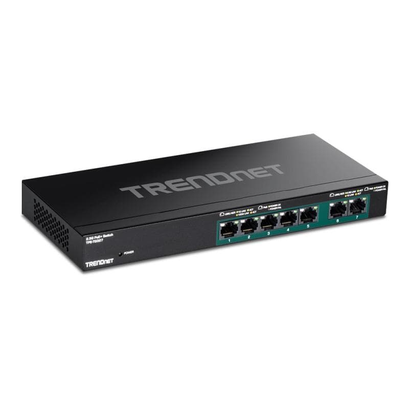 TRENDNET 7-Port Multi-Gig PoE+ Switch