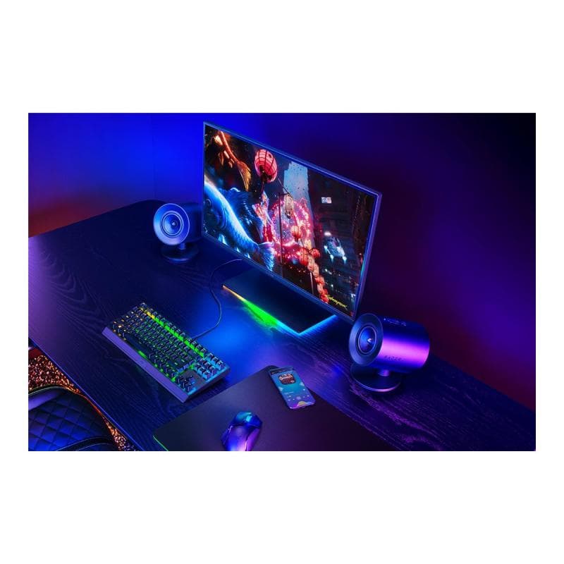 RAZER Nommo V2 X Full-Range-2.0 Gaming-Lautsprecher für PC schwarz
