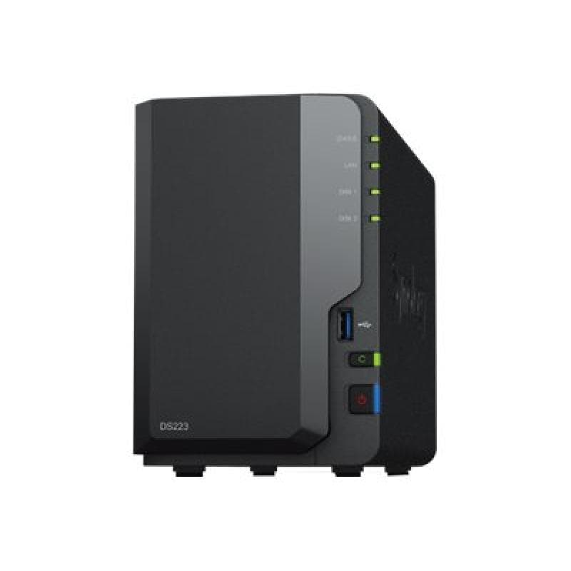 SYNOLOGY DS223 NAS System 2-Bay 12 TB inkl. 2x 6 TB Synology HDD HAT3300-6T