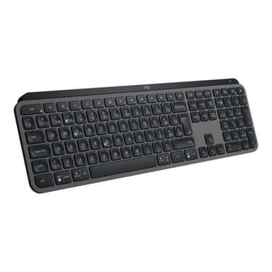 LOGITECH MX Keys S Graphite US International + MX Palm Rest Bundle