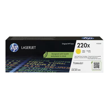 HP 220X Gelb LaserJet Tonerpatrone