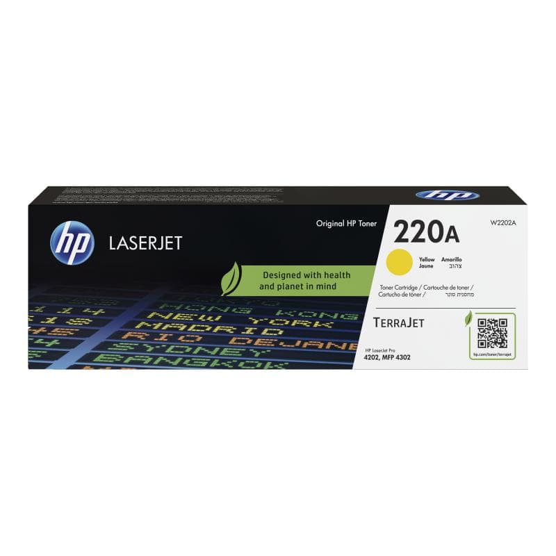 HP 220A Gelb LaserJet Tonerpatrone
