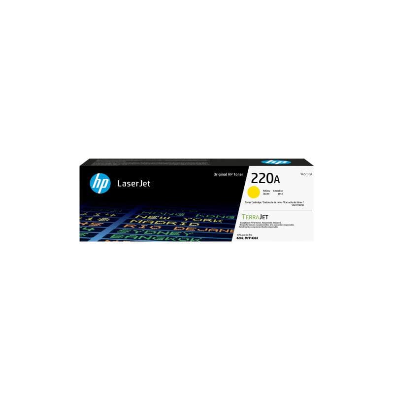 HP 220A Gelb LaserJet Tonerpatrone