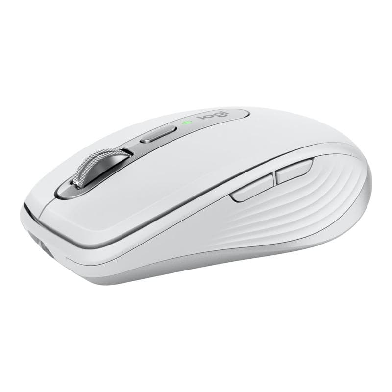 LOGITECH MX Anywhere 3S, Kabellos Bluetooth, Kompatibel mit Logi Bolt-Empfänger, 8K DPI-Sensor, Pale