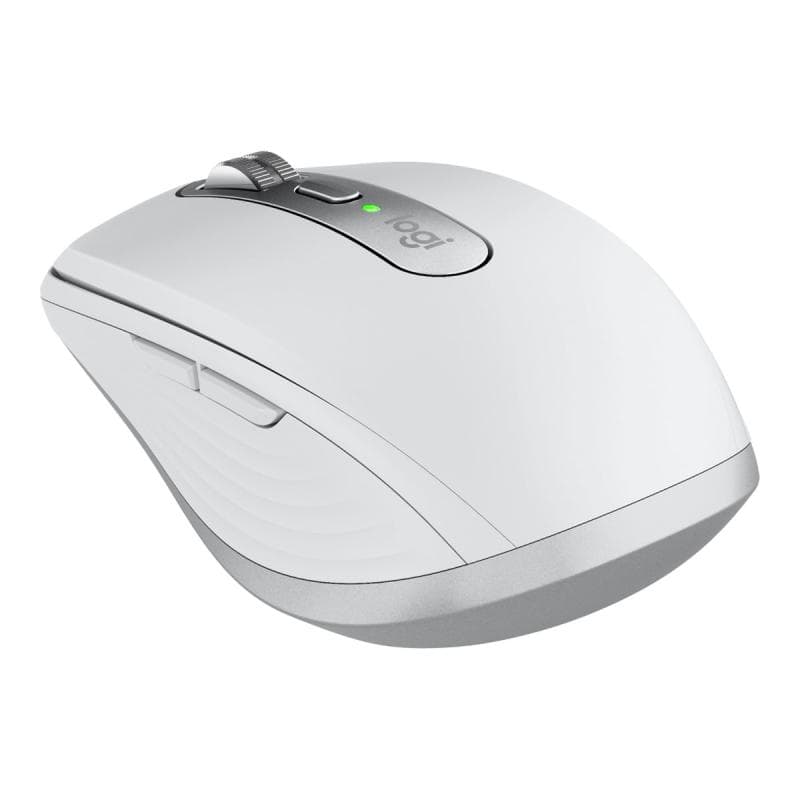 LOGITECH MX Anywhere 3S, Kabellos Bluetooth, Kompatibel mit Logi Bolt-Empfänger, 8K DPI-Sensor, Pale