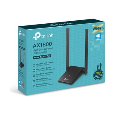 TP-LINK AX1800 High Gain Dual Band Wi-Fi 6 USB Adapter