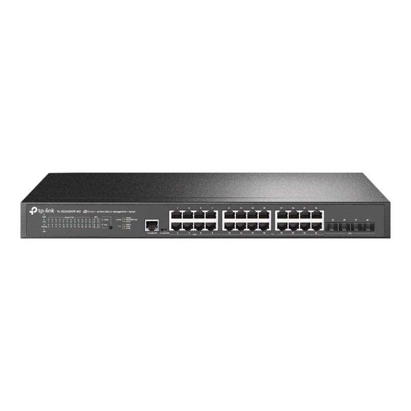 TP-LINK JetStream″ 24-Port 2.5GBASE-T and 4-Port 10GE SFP+ L2+ Managed Switch with 16-Port