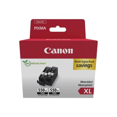 CANON PGI-550 XL PGBK schwarz Twin Pack