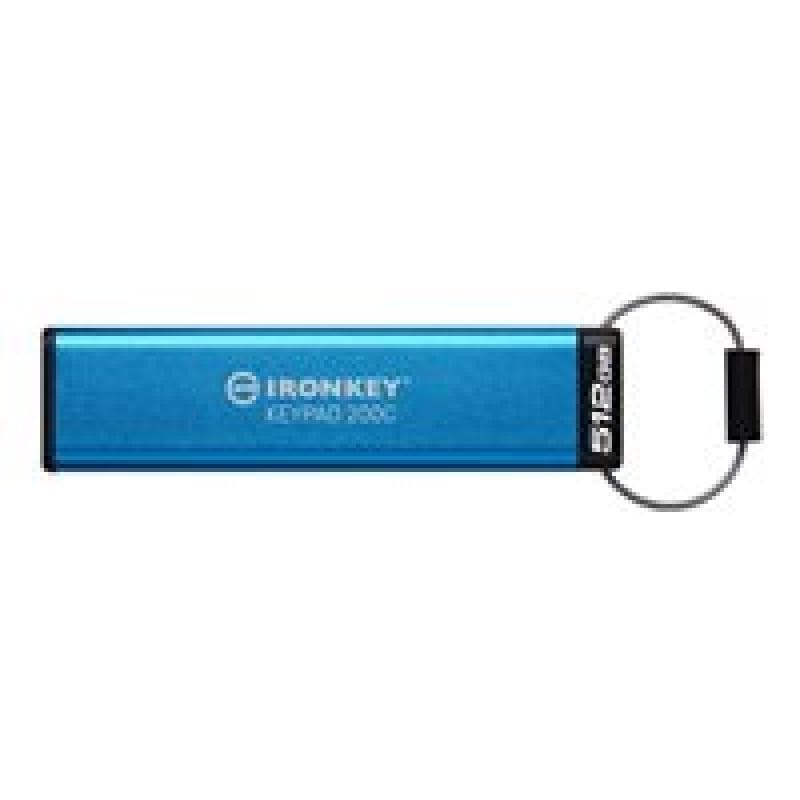 KINGSTON USB-Stick 512GB Kingston IronKey Keypad 200C AES-256 USB-C retail