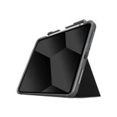 STM GOODS Dux Plus BookCase Passend für Apple-Modell: iPad 10.9 (10. Generation) Schwarz, Trans