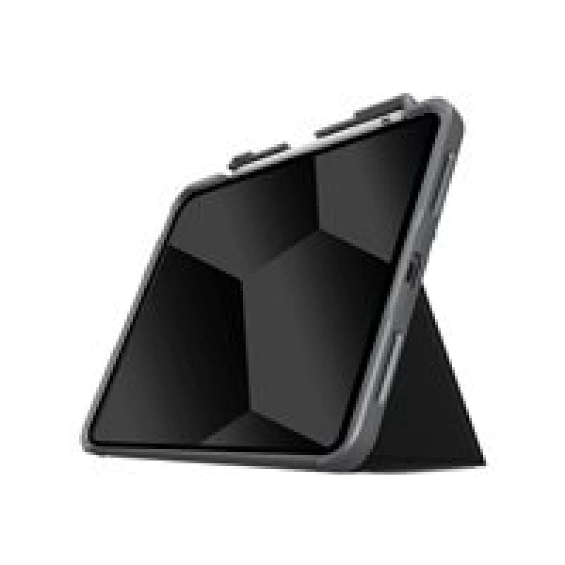 STM GOODS Dux Plus BookCase Passend für Apple-Modell: iPad 10.9 (10. Generation) Schwarz, Trans