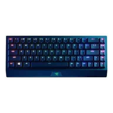 RAZER BlackWidow V3 Mini HyperSpeed - 65% - USB + RF Wireless + Bluetooth - Mechanischer Switch - RG