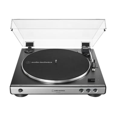 AUDIO-TECHNICA Audio Technica AT-LP60XUSB Plattenspieler silber