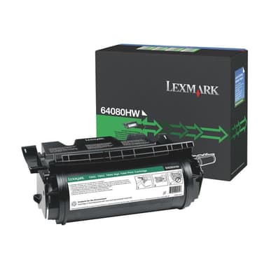 LEXMARK Schwarz wiederaufbereitet Tonerpatrone