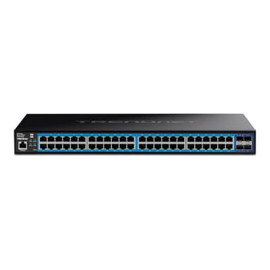 TRENDNET TEG-3524S 52 Port Switch Gigabit Web Smart mit 10G SFP+ Slots - Switch - 1 Gbps