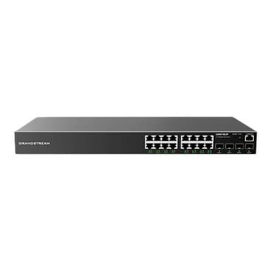 GRANDSTREAM GWN7802 - switch L2+ 16 porte no PoE+ 4 sfp. Utilizzabile con il controller GWN sia
