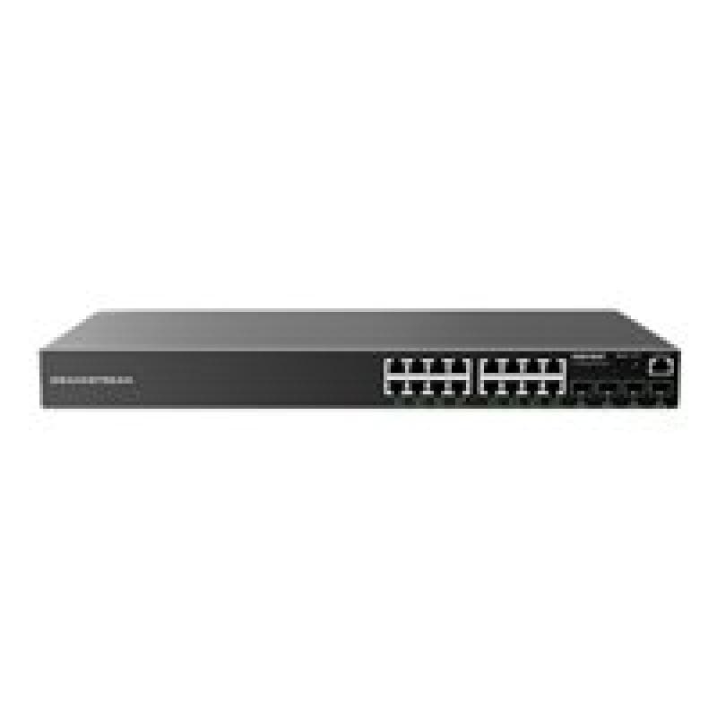 GRANDSTREAM GWN7802 - switch L2+ 16 porte no PoE+ 4 sfp. Utilizzabile con il controller GWN sia