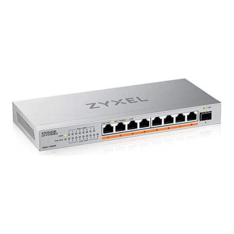 ZYXEL XMG-105 8 Port 10/2,5G MultiGig PoE++ Switch unmanaged