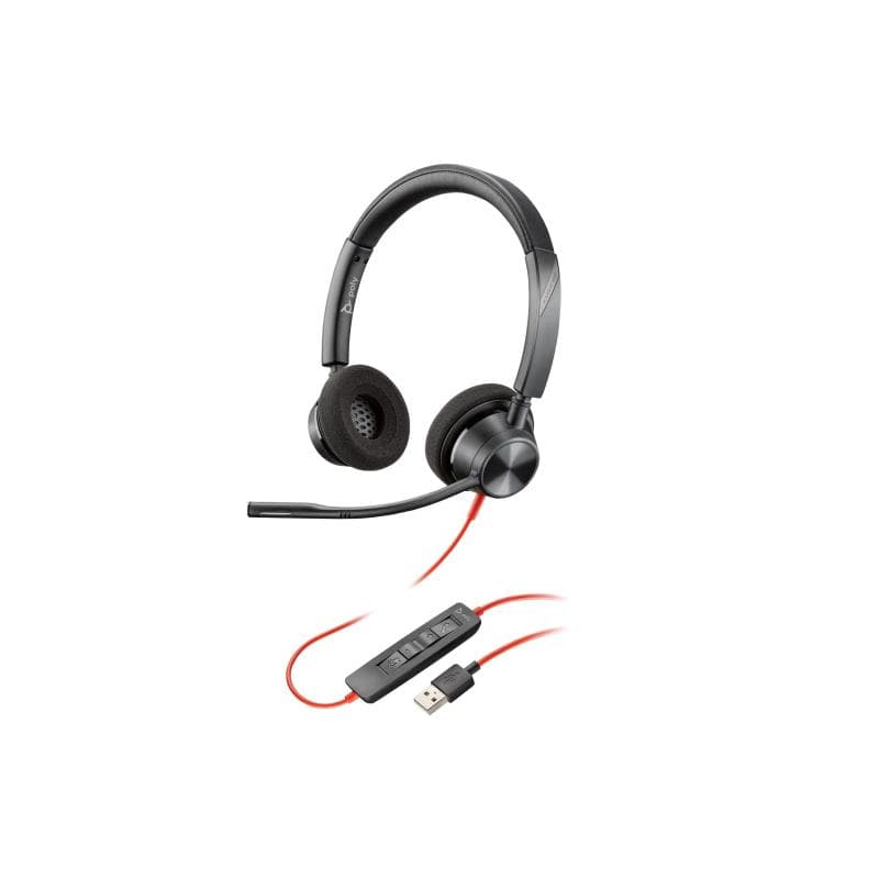 HP Poly Blackwire 3320 USB-A Headset