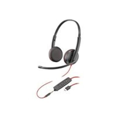 HP Poly Blackwire C3225 Stereo USB-C Headset