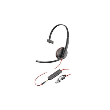 HP Poly Blackwire 3215 Monaural USB-C Headset