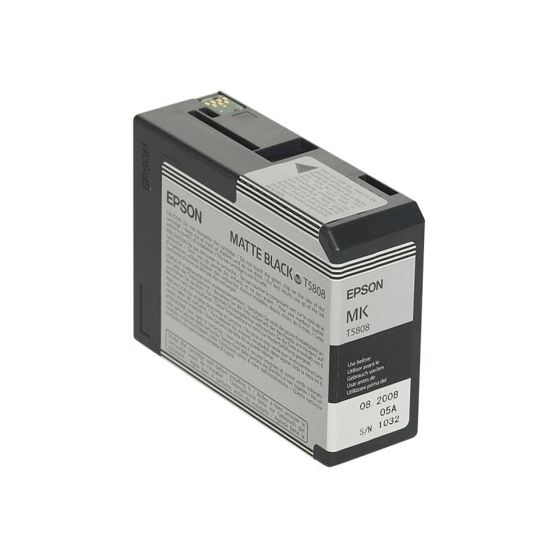 EPSON Sglpack Matte BK T58080N