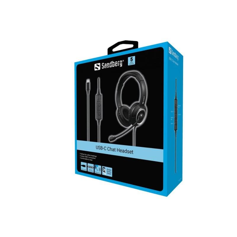SANDBERG USB-C Chat Headset