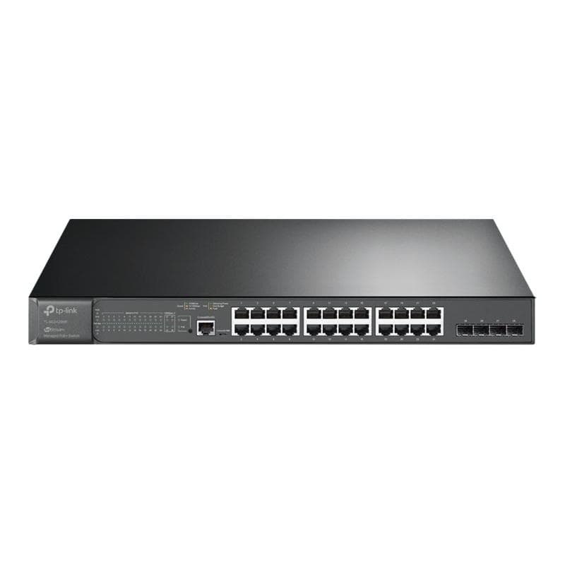 TP-LINK Omada 28-Port PoE+ Gigabit L2+ Managed Switch with 4 SFP Slots