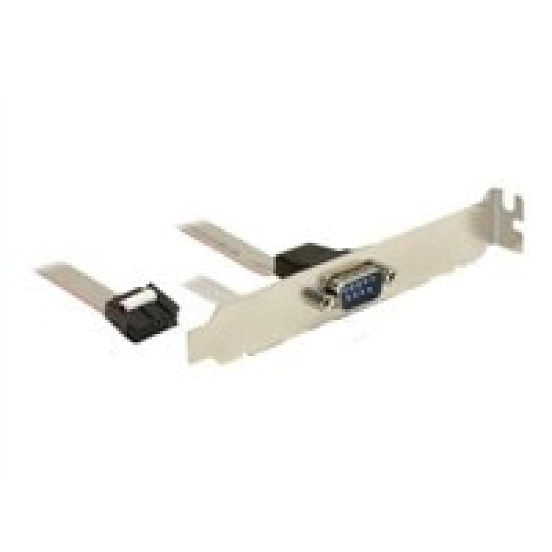 DELOCK Slotblech - Seriell 1xPort